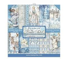 Stamperia paper pad winter tales