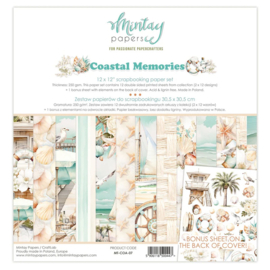 Mintay papers paper pad coastal Memories 12x12"