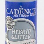 Cadence hybride acrylverf glitter goud napoleon blauw