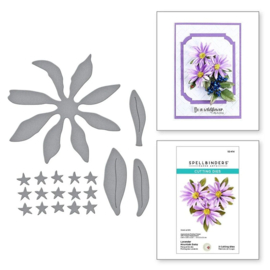 Lavender Mountain Daisy Snijmal – Sfeervolle wildbloem van Spellbinders Susan's Garden
