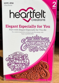 Heartfelt Creations Elegant Especially for You bundel kopen – stempel + snijmal met 10% korting