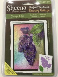 Cottage Lilac snijmal – blauwe regen in cottage stijl van Sheena