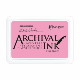 ranger archival stempelinkt pink peony
