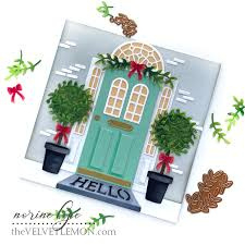 Spellbinders Open House Door Base – Bouw je eigen welkom op kaartformaat