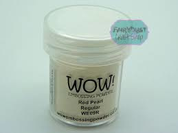 WOW embossing powder red pearl regular WE09R