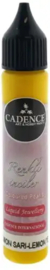 Cadence colored pearls Opaque  citroengeel