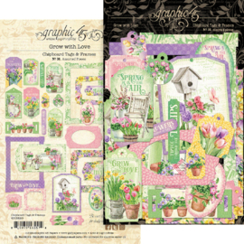 Grow with Love Chipboard Tags & Frames (4502820)