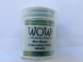 WOW embossing powder mint mojito WS60R