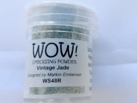 WOW embossing powder vintage jade WS48R