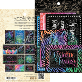 Graphic 45 journaling cards kaleidoscoope
