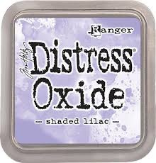 ranger distress oxide ink pad shaded lilac