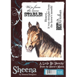 A Little Bit Sketchy – From the Horse’s Mouth | Krachtige stempel met karakter