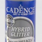 Cadence hybride acrylverf glitter goud grafitty groen