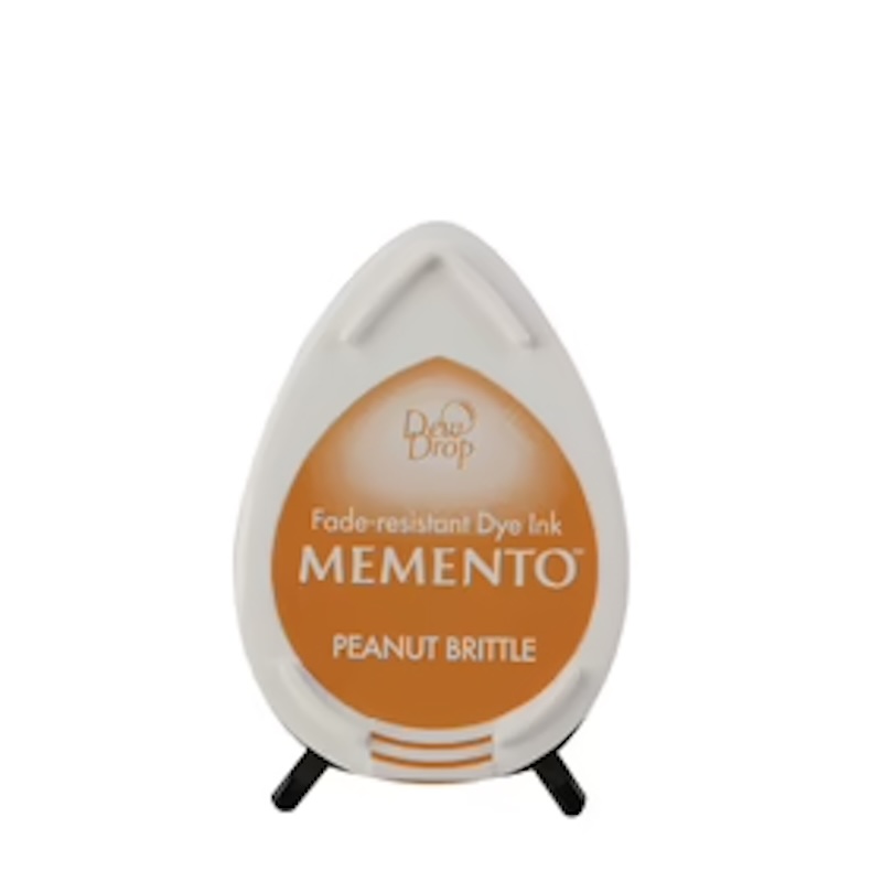 : 🤎 Memento Peanut Brittle – Warme karamelbruine inkt voor natuurlijke ontwerpen