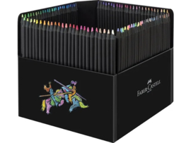 Faber-Castell Black Edition kleurpotloden – set met intense kleuren en zwarte afwerking