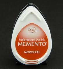 Memento Dew Drop Ink Pad    morocco inkt pad drops