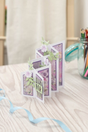 CC - Shaped Basic Cards/Envelopes - Zig Zag Cascade Car
