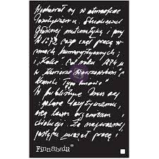 Finnabair stencil ghost writer 6"x9"