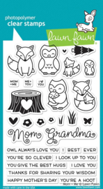 Lawn Fawn stempel set  Mom + Me