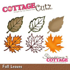 Cottage Cutz die cut fall leaves