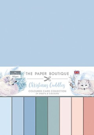 the paper boutique   Christmas collection colour cardstock