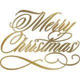 Couture creations hot foil stamp Merry Christmas