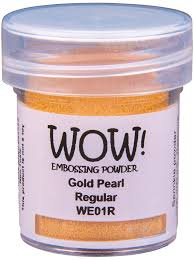 WOW embossing powder gold pearl regular WE 01R
