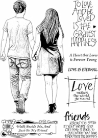 Crafty Individuals – To Love and Be Loved: Een stempel met een hart en ziel