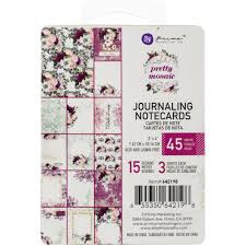 Prima Marketing journaling en notecrads  pretty mosaic 3x4"