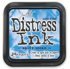 Ranger salty ocean distress inkt pad