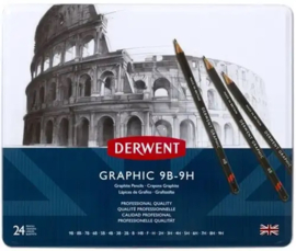 Derwent Grafietpotloden Set – 24 stuks