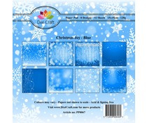 christmas joy blue paper pad