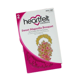 Heartfelt Creations Sweet Magnolia Bouquet bundel kopen – stempel + snijmal met 10% korting