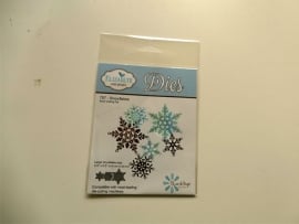 Elizabeth craft   design snijmal  snowflakes 757