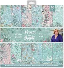 Crafters Companion paper pad frosty and bright