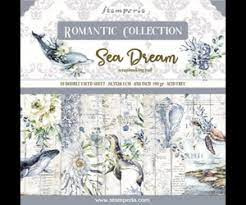 romantic collection sea dream 8x8" block
