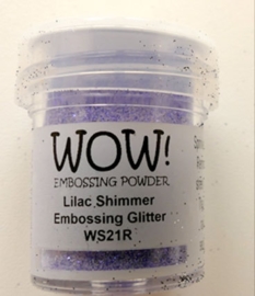 lilac shimmer WS 21R embossing powder