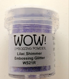 WOW embossing powder lilac shimmer WS 21R