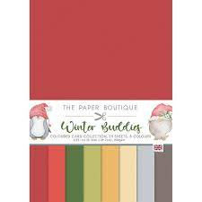 the paper boutique  winter buddies colour cardstock