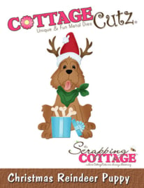 Cottage Cutz die Christmas reindeer puppy