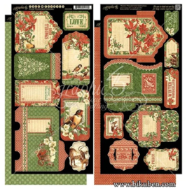 Graphic 45 tags&pockets winter wonderland