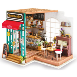Simon’s Coffee DIY Miniatuurhuis – Bouwpakket voor Volwassenen