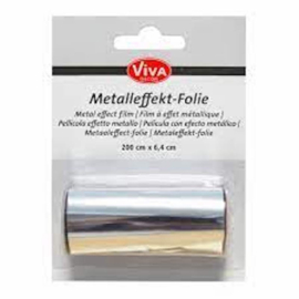 Viva Decor metallic effect folie zilver  viva