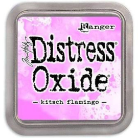 Ranger distress oxide ink pad kitch flamingo