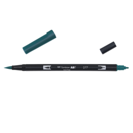 Tombow-brush pen ABT  277dual dark green