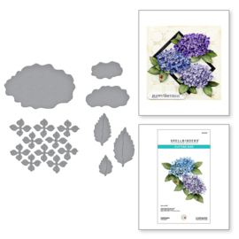 spellbinders susan's garden cutting dies hydrangea