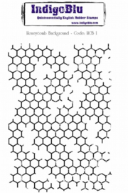 IndigoBlu Cling Stamp – Honeycomb Background: Structuur, stijl en oneindige mogelijkheden