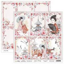 12 x 12 " designblock japanse beauty