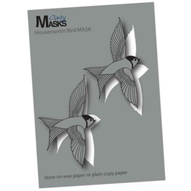 house martin  bird mask