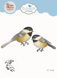 Chickadee Die Set – schattige vogeltjes uit de Spring Blossom collectie